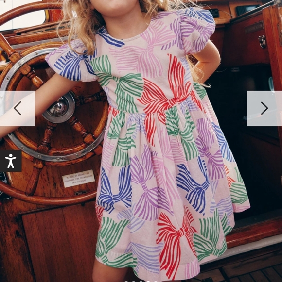 Mini Boden Other - Mini Boden Madeline Woven Dress Size 3-4 Years Old NwT.